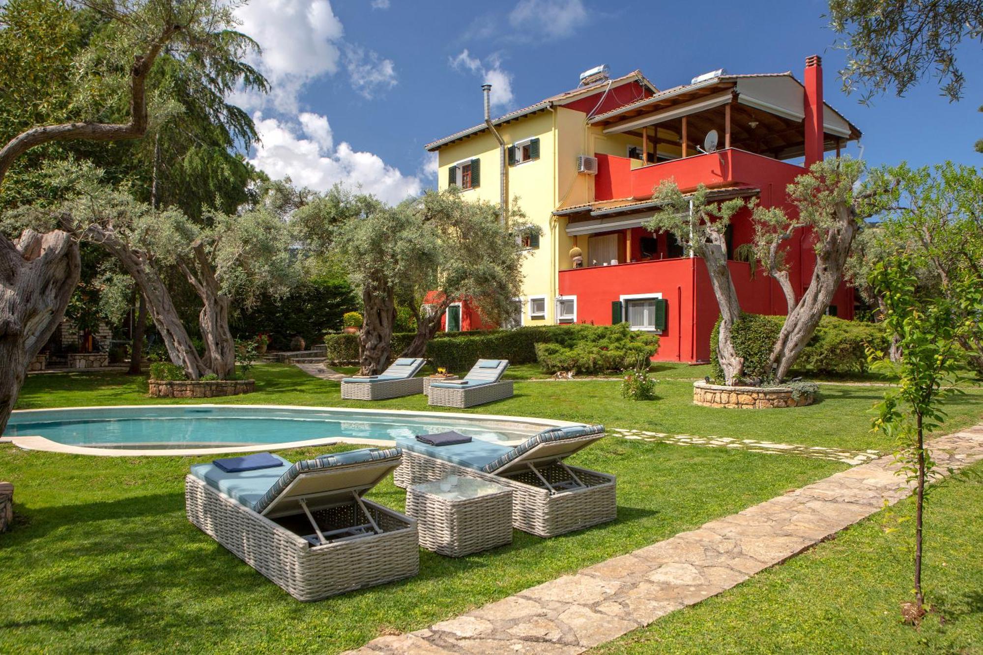 Poly'S Villa Lefkada Apolpaina Exterior photo