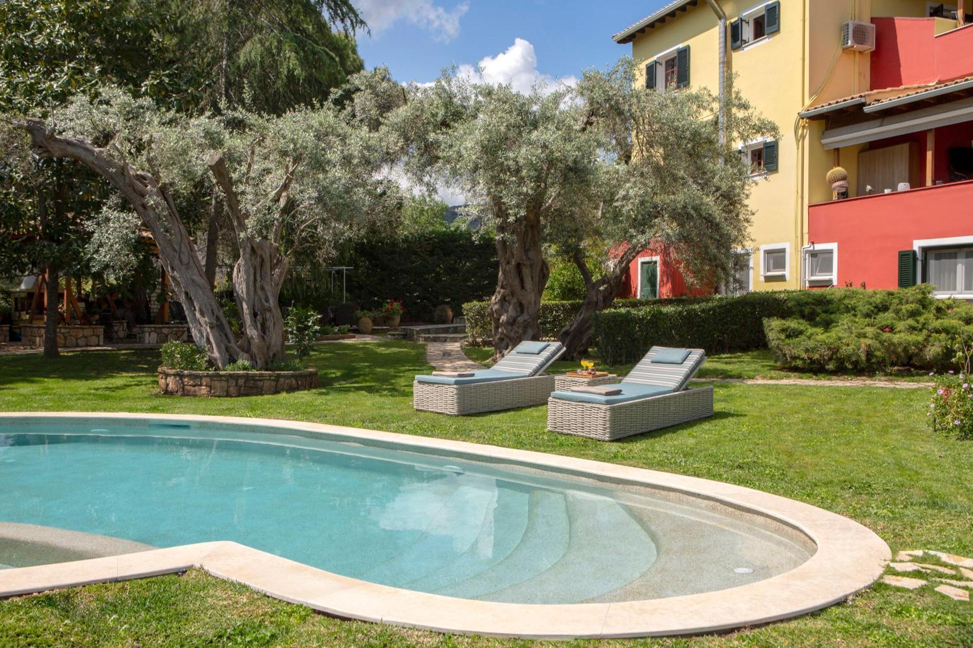 Poly'S Villa Lefkada Apolpaina Exterior photo